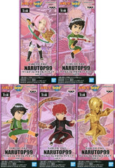 Sakura Haruno, etc. Naruto World Collectable Figure Narutop99 Vol.4 All 5 Types Set Figure [USED]