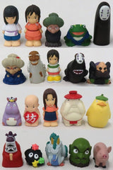 Chihiro, etc. Spirited Away Finger Puppets Donguri Republic Soranoue Store Limited 20 Types Set Figure [USED]