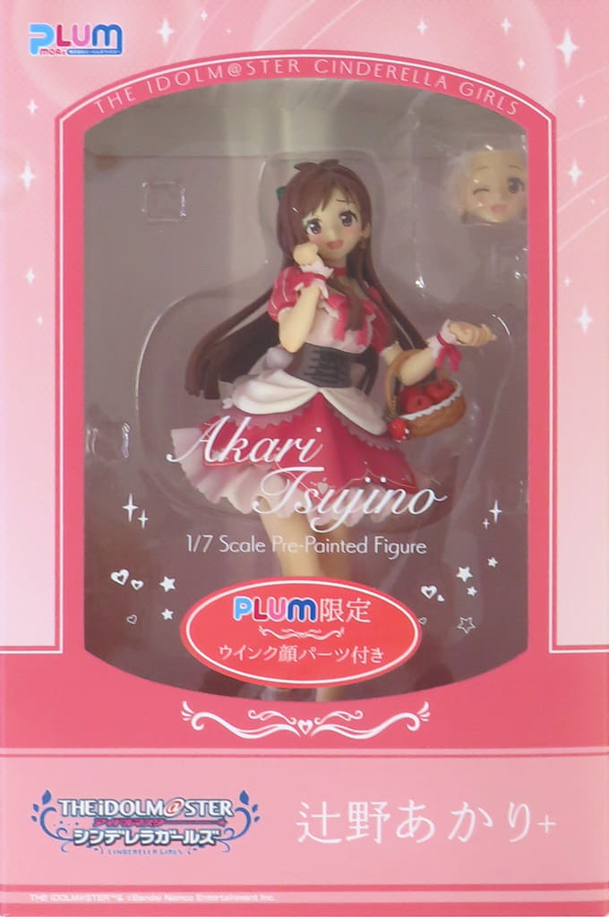 THE IDOLM@STER Cinderella Girls Akari Tsujino + PVC Painted Finished Product 1/7 PLUM Limited Figure [USED]