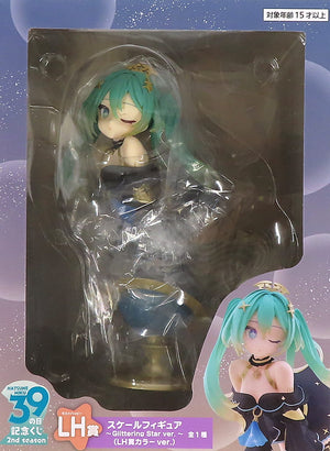 Hatsune Miku Glittering Star Ver. VOCALOID Taito Lottery Hatsune Miku 39 Day Memorial Kuji 2nd Season Scale Figure Prize LH Figure [USED]