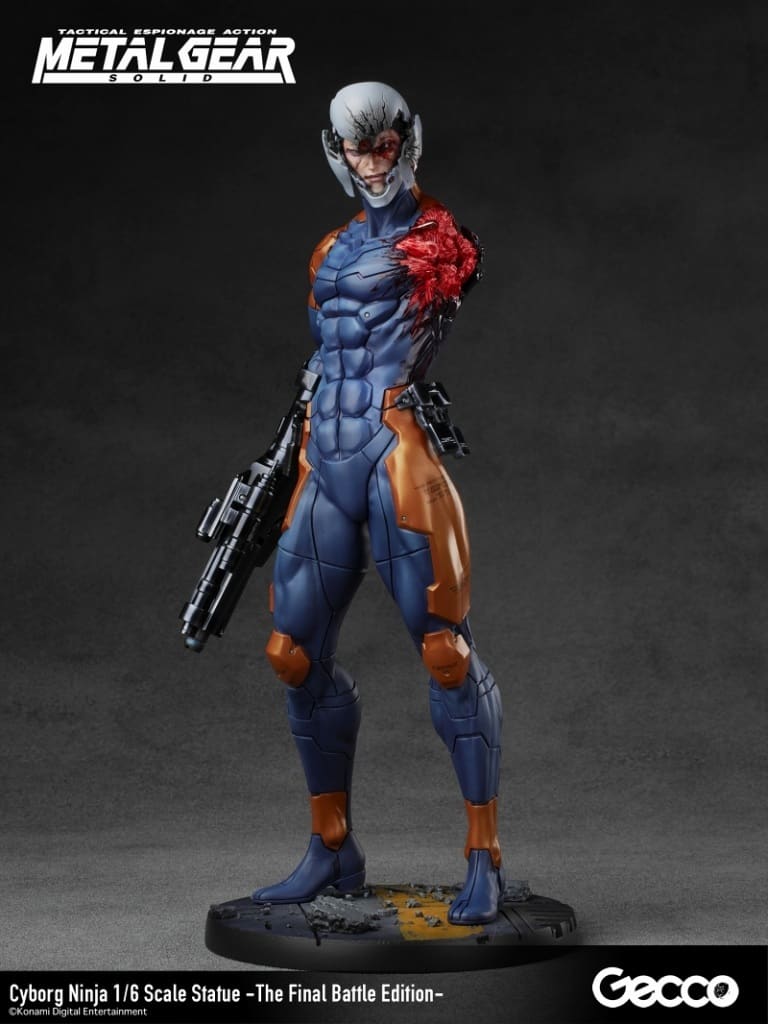 Cyborg Ninja The Final Battle Edition Metal Gear Solid 1/6 Statue Figure [USED]
