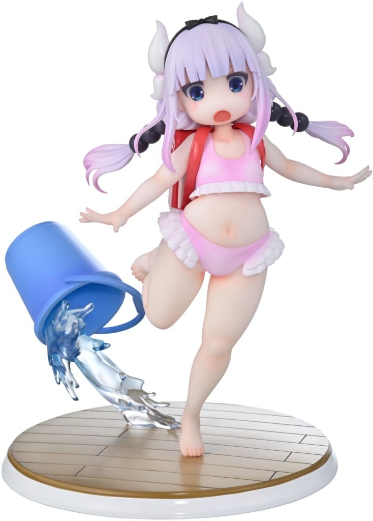 Miss Kobayashi's Dragon Maid Kannakamui Home Excitement Swimsuit Ver. PVC & ABS Painted Finished Product 1/6 Figure [USED]