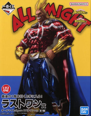 All Might Last One Ver. ;Figure My Hero Academia Ichiban Kuji Futari no Akogare Last One Prize Figure [USED]