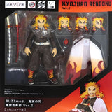 Kyojuro Rengoku Ver.2 Demon Slayer: Kimetsu no Yaiba BUZZmod. 1/12 Action Figure ANIPLEX+ Limited Figure [USED]