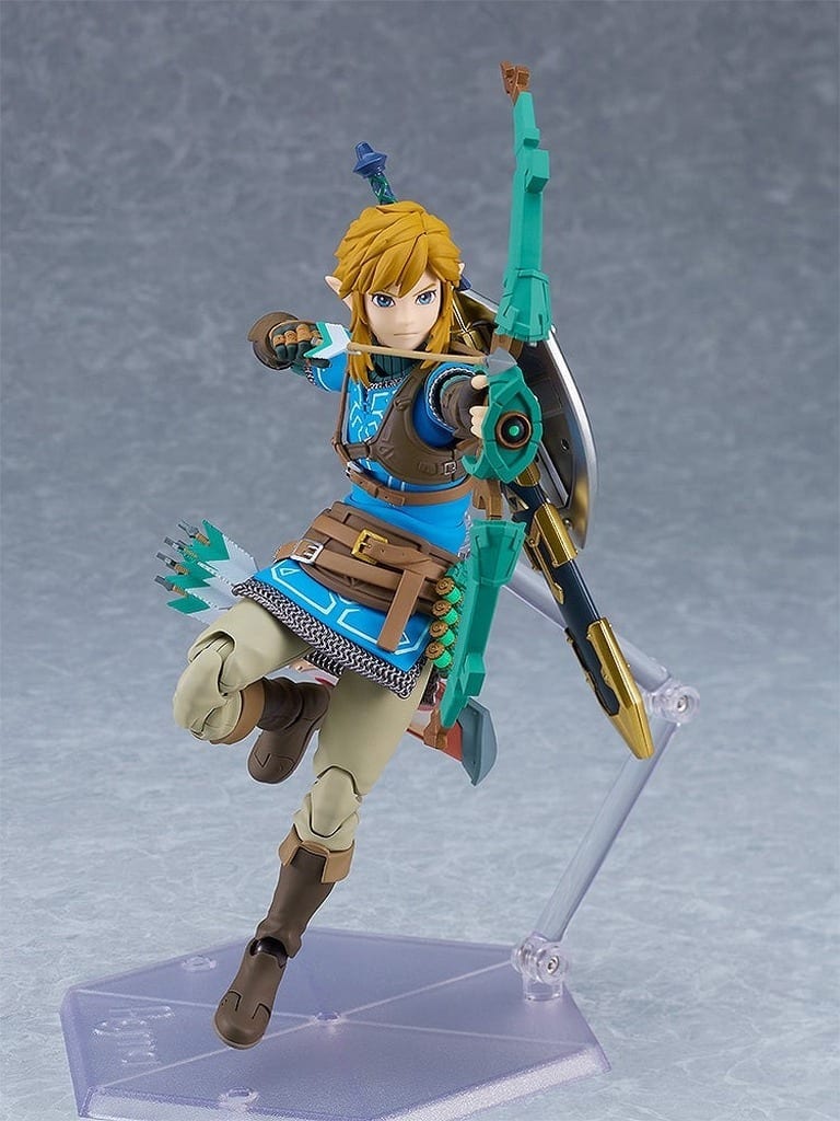 The Legend of Zelda: Tears of the Kingdom Link Tears of the Kingdom Version DX Edition figma Goodsmile Online Shop & EC Limited Figure [USED]