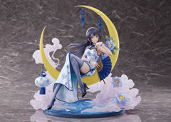 Rascal Does Not Dream of Bunny Girl Senpai Mai Sakurajima White China Dress Ver. PVC & ABS Painted Finished Product 1/7 Taito Products Online Store Limited Figure [USED]