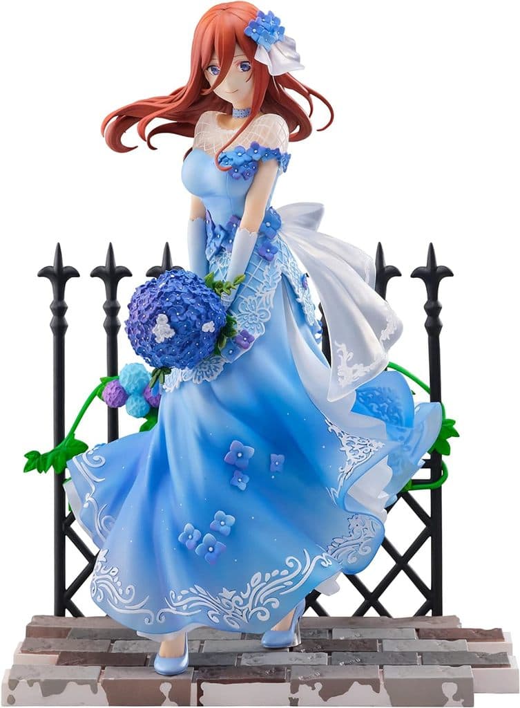 The Quintessential Quintuplets Movie Miku Nakano Floral Dress Ver. SHIBUYA SCRAMBLE FIGURE PVC Painted Finished Product 1/7 SHIBUYA SCRAMBLE FIGURE Exclusive Figure [USED]