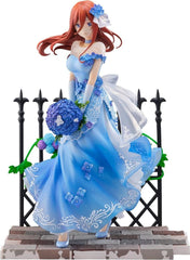 The Quintessential Quintuplets Movie Miku Nakano Floral Dress Ver. SHIBUYA SCRAMBLE FIGURE PVC Painted Finished Product 1/7 SHIBUYA SCRAMBLE FIGURE Exclusive Figure [USED]