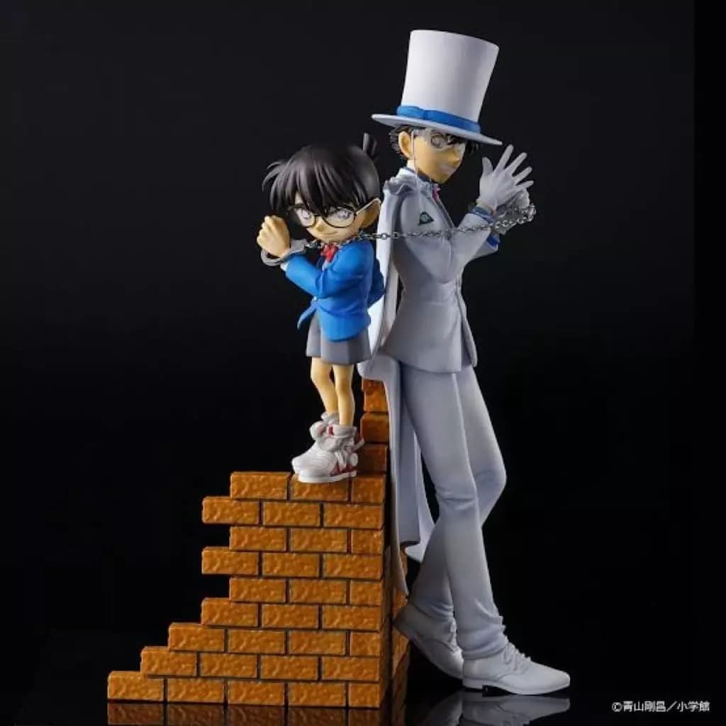 Detective Conan Conan Edogawa VS Kid the Phantom Thief Detective Voice Figure Sunday Premium Shop and Premium Bandai Exclusive Figure [USED]