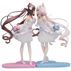 NEKOPARA Chocola Vanilla Dream of Eden Ver. PVC & ABS Painted Finished Product 1/7 Figure [USED]