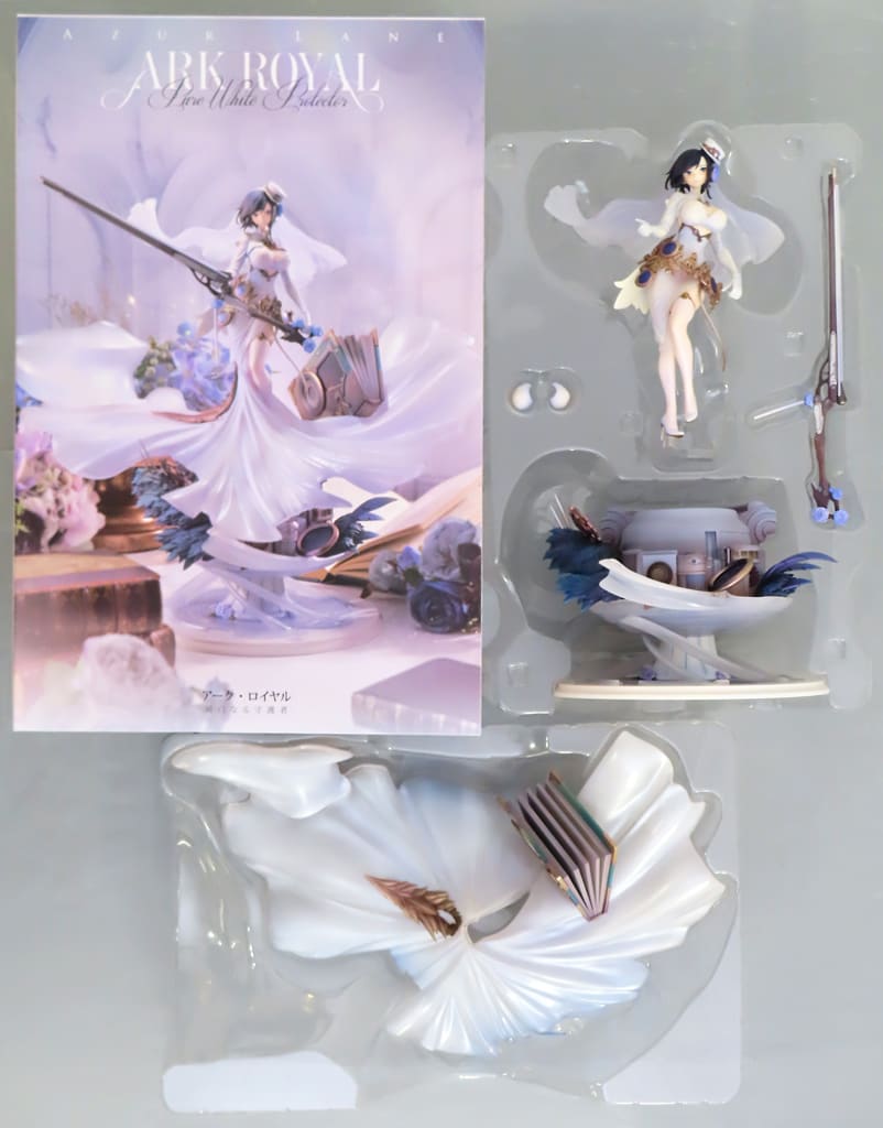 Azur Lane Ark Royal Pure White Guardian Painted Finished Product 1/7 Figure [USED]