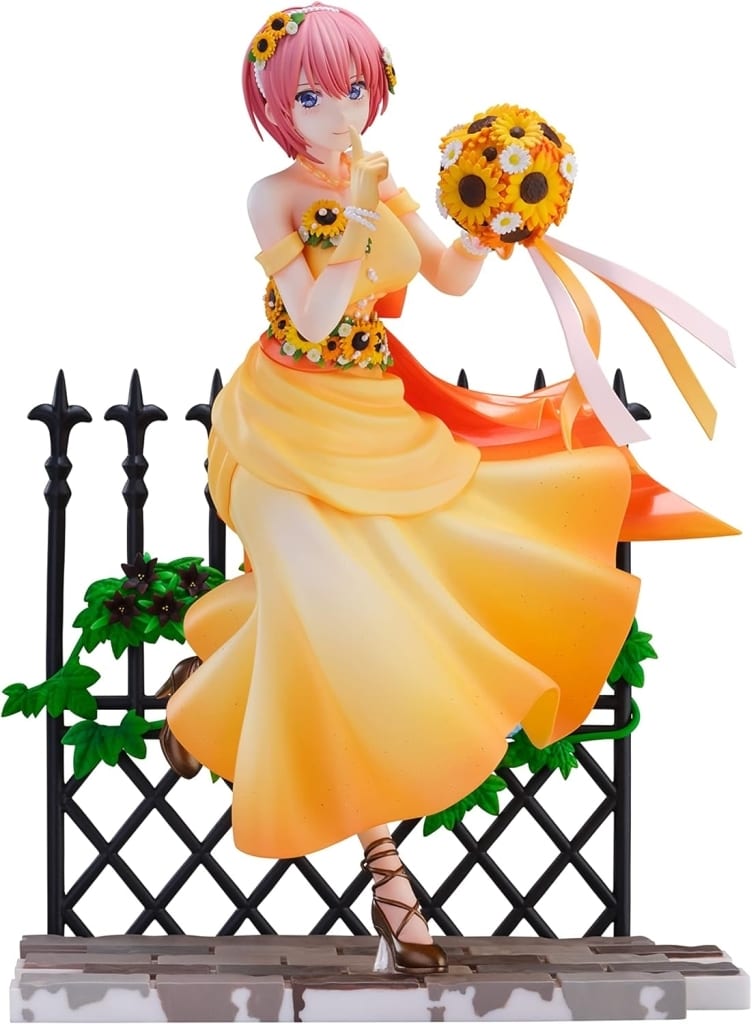 The Quintessential Quintuplets Movie Ichika Nakano Floral Dress Ver. SHIBUYA SCRAMBLE FIGURE PVC Painted Finished Product 1/7 SHIBUYA SCRAMBLE FIGURE Exclusive Figure [USED]