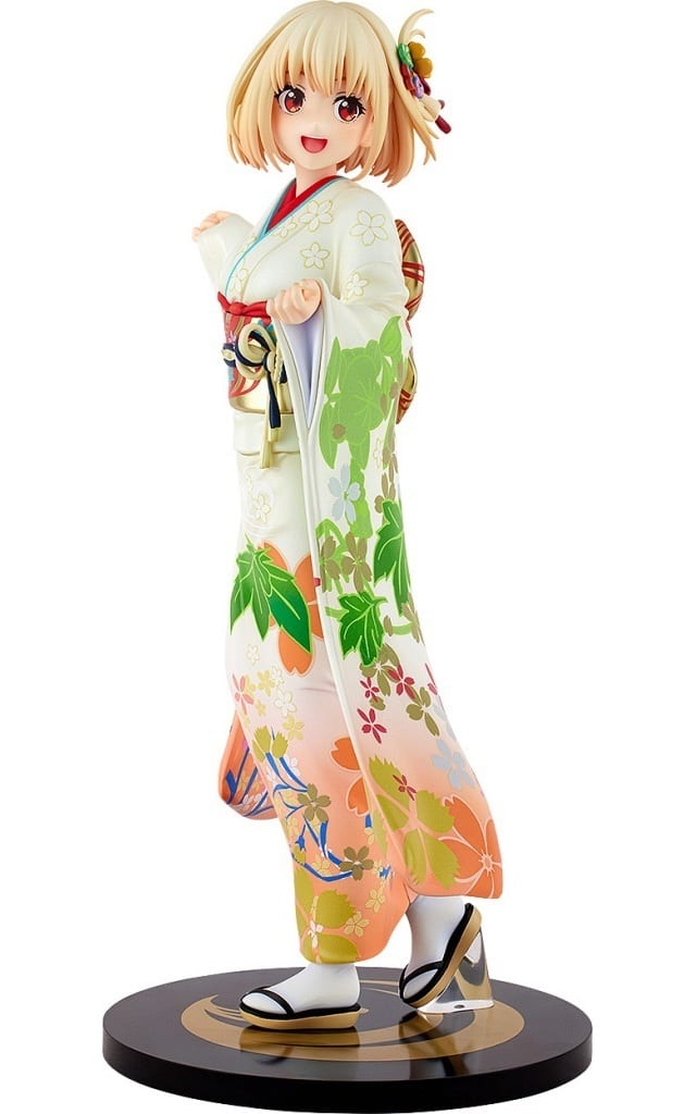 Lycoris Recoil Chisato Nishikigi Formal Kimono Ver. Plastic Painted Finished Product 1/7 Figure [USED]