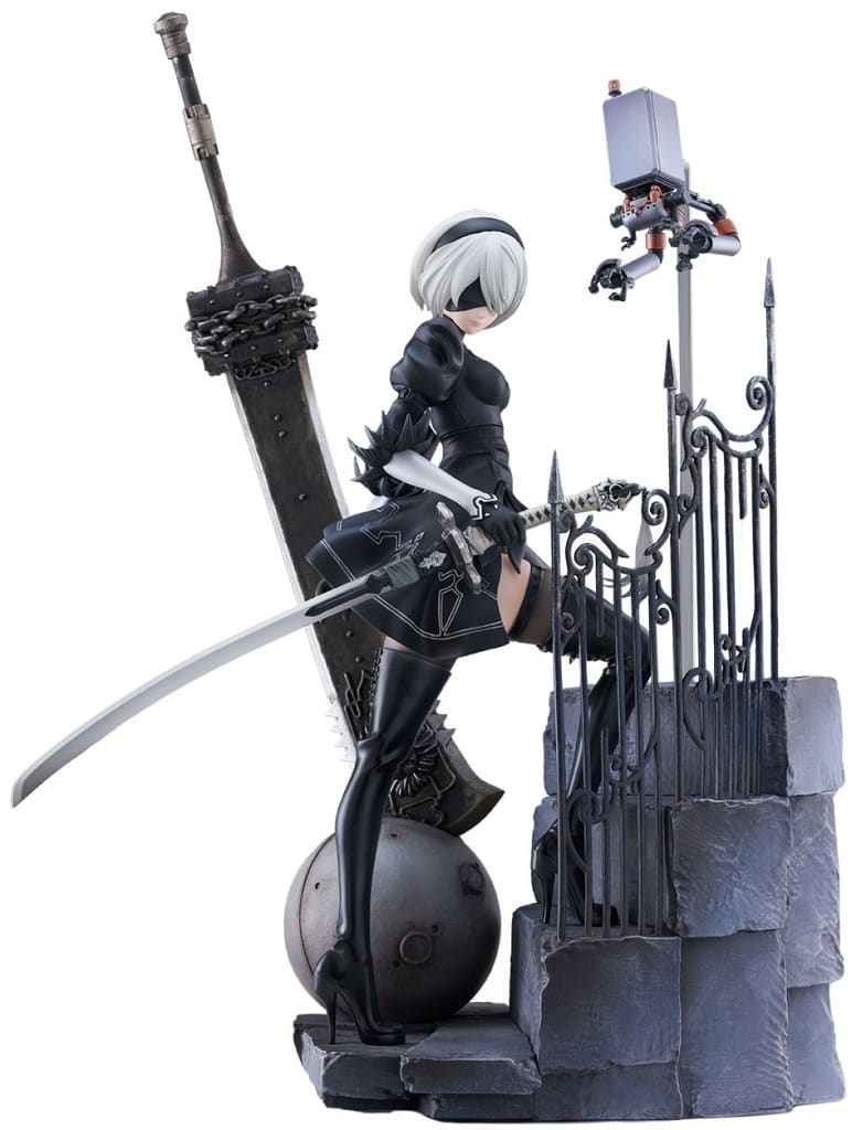 NieR:Automata Ver1.1a 2B YoRHa No.2 Type B Exploration Painted Finished Product 1/7 Figure [USED]