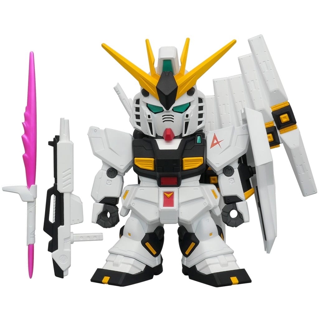 Mobile Suit Gundam: Char's Counterattack SD Nu Gundam RX-93 Jumbo Soft Vinyl Figure SD Figure [USED]