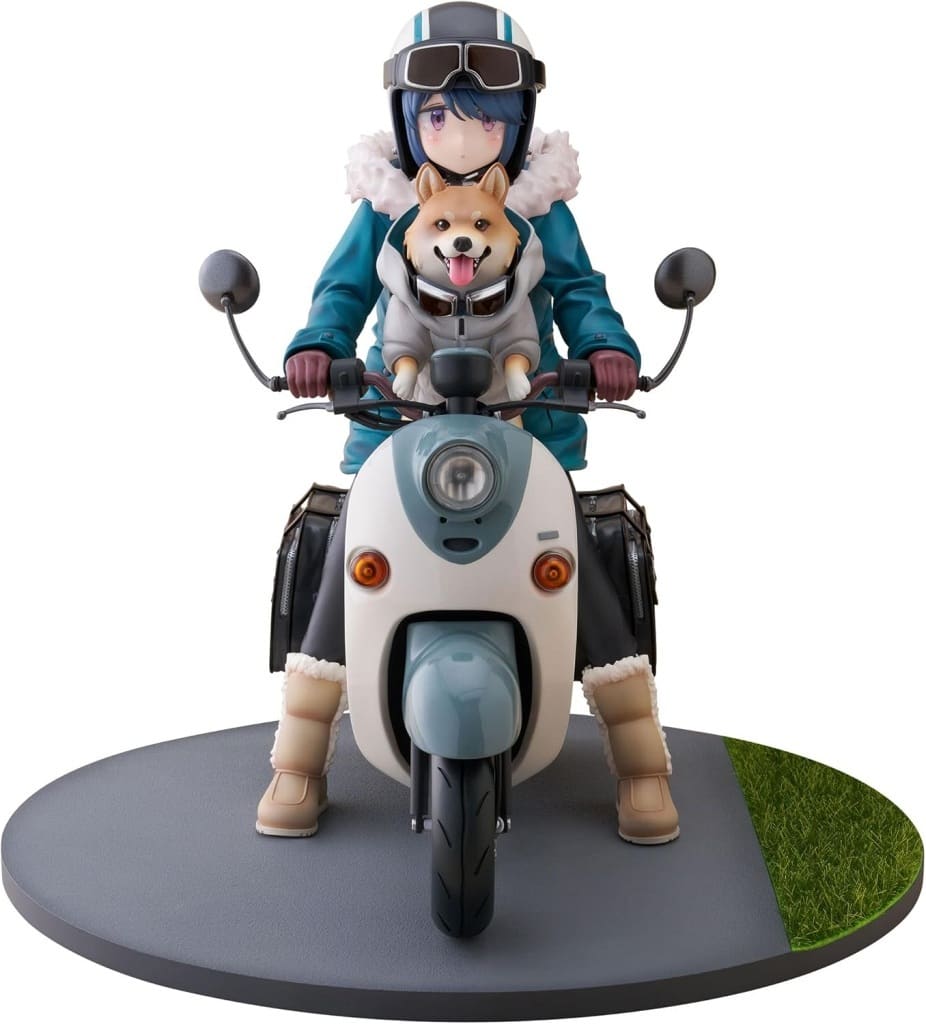 Laid-Back Camp Rin Shima PVC Painted Finished Product 1/7 Figure [USED]