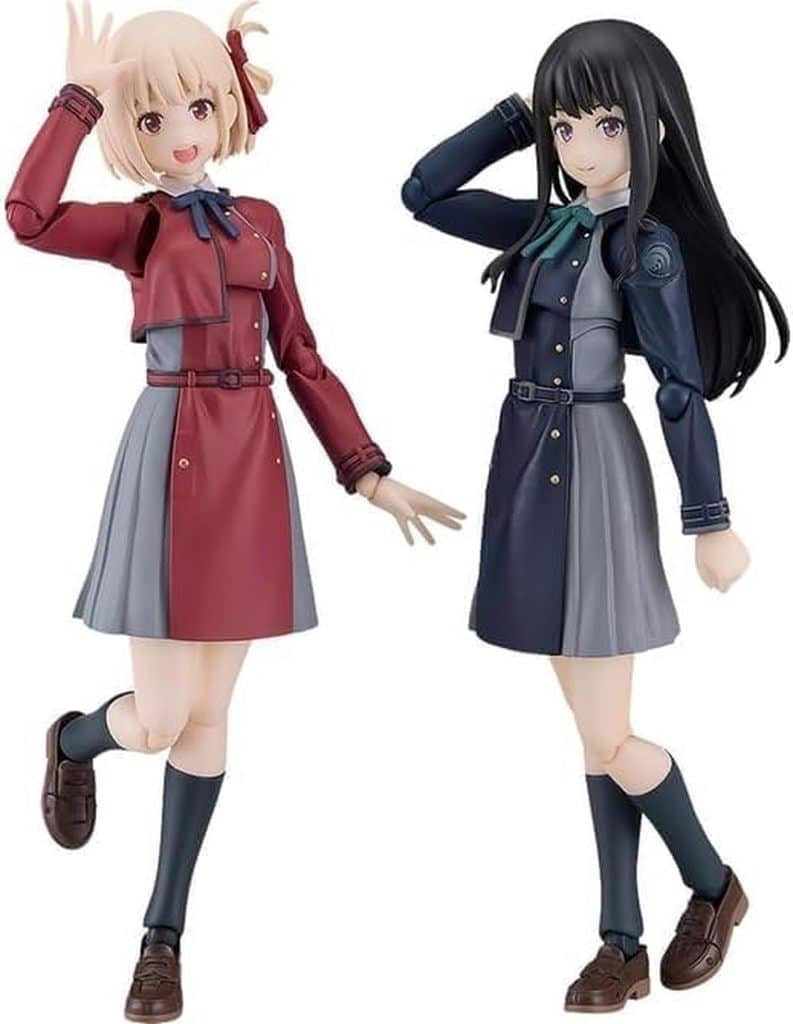Lycoris Recoil Chisato Nishikigi Takina Inoue Set figma GOODSMILE Online Shop Limited Figure [USED]