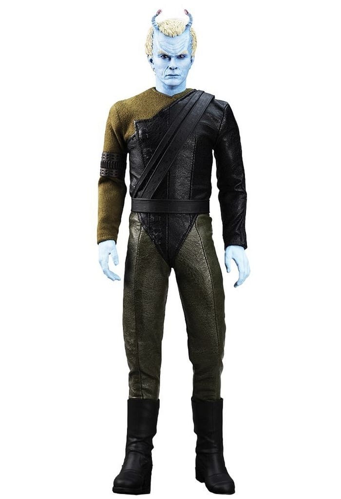 Star Trek: Enterprise Andoria Imperial Defense Force Commander General Shran Shyrek 1/6 Hyper Realistic Action Figure Figure [USED]