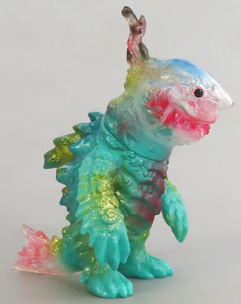 Jet Tarl Mecha Isander Clear Ver. Green, Red, and Gold Paint Soft Vinyl Figure Figure [USED]