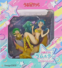 Urusei Yatsura Lum Ten BOX cafe & space Collaboration PVC & ABS Painted Finished Product 1/7 COCO Store Exclusive Figure [USED]