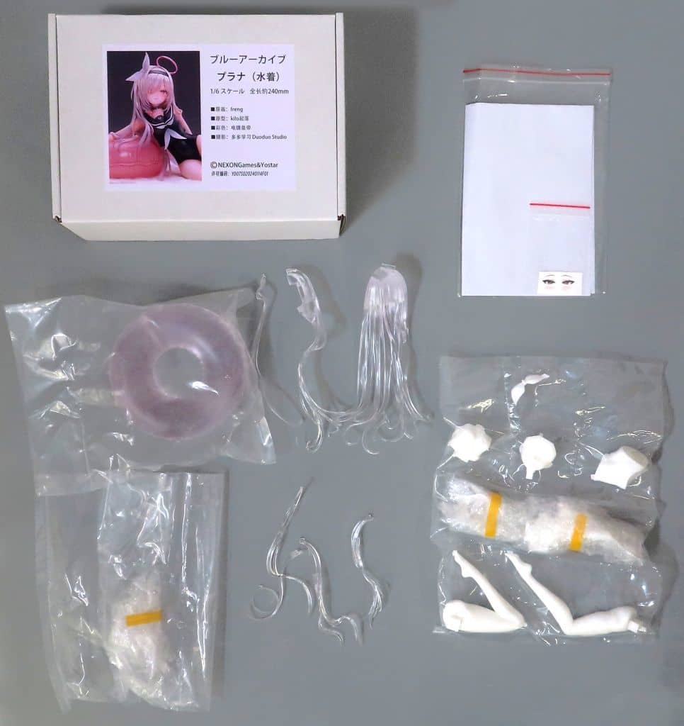 Blue Archive -Blue Archive- Prana Swimsuit Garage Kit 1/6 Wonder Festival 2024 Winter and BOOTH Exclusive Figure [USED]