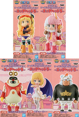 Dr.Vegapunk, etc. One Piece World Collectable Figure Egg-Head Part 5 All 5 Types Set Figure [USED]
