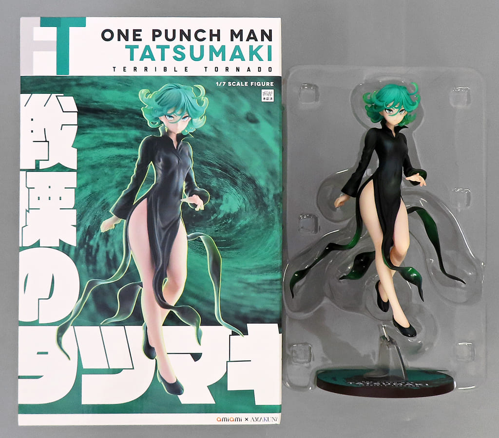 One Punch Man Tatsumaki Painted Finished Product 1/7 amiami Limited Figure [USED]