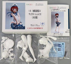 Kantai Collection -KanColle- Z3 Max Schultz 2 Sailor Uniform Garage Kit 1/8 Figure [USED]