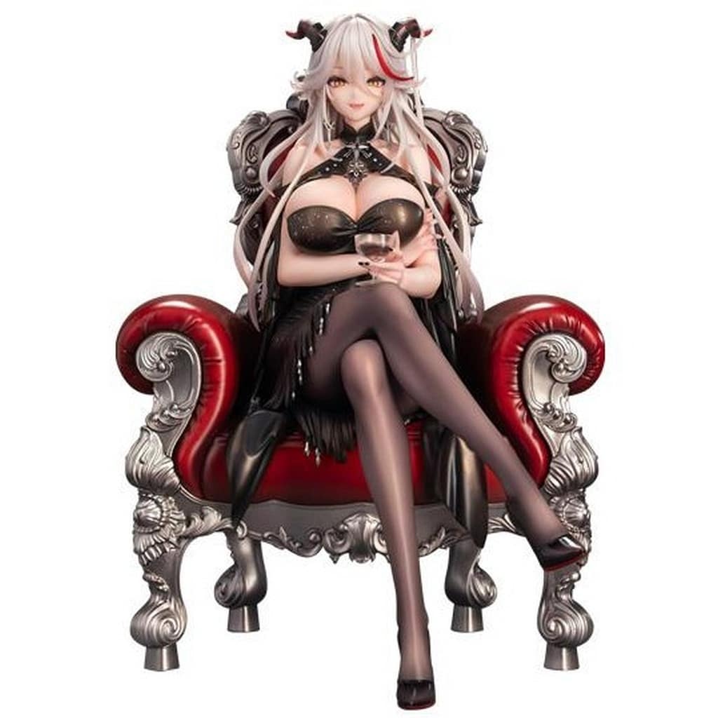 Azur Lane Aegir Rosy Celebration Ver. Painted Finished Product 1/7 Figure [USED]