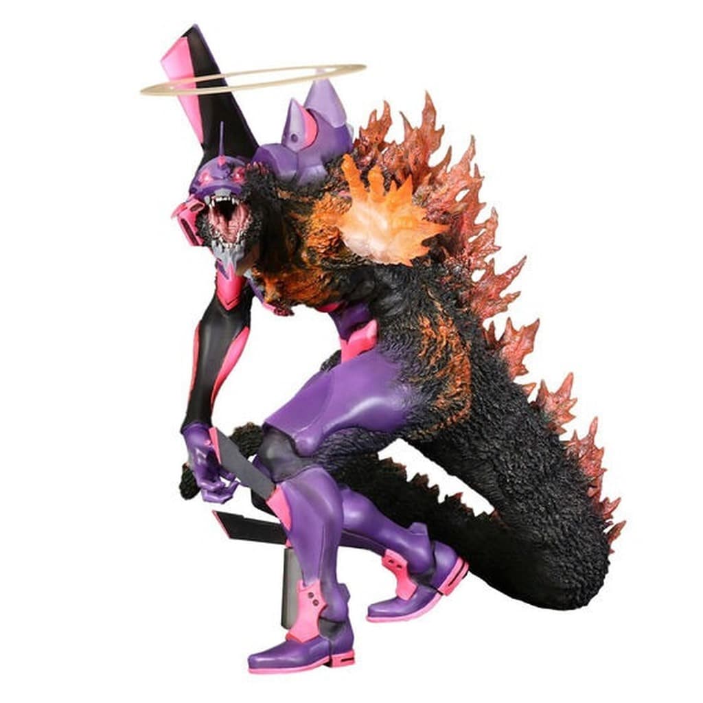 Evangelion Unit 1 Burning G Awakened Form Godzilla vs Evangelion Toho 30cm Series Partially Assembled Painted Finished Product Figure [USED]
