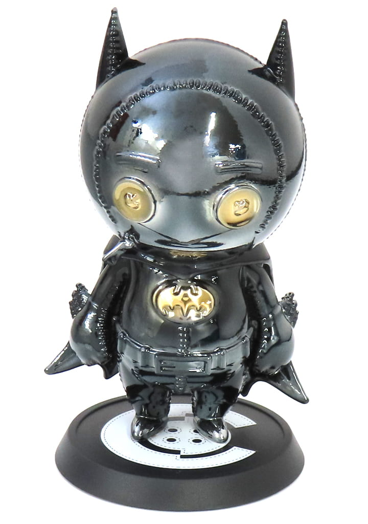 Batman Batman Chrome Yellow x Black Color Cutie1 Limited Edition 002 Figure [USED]