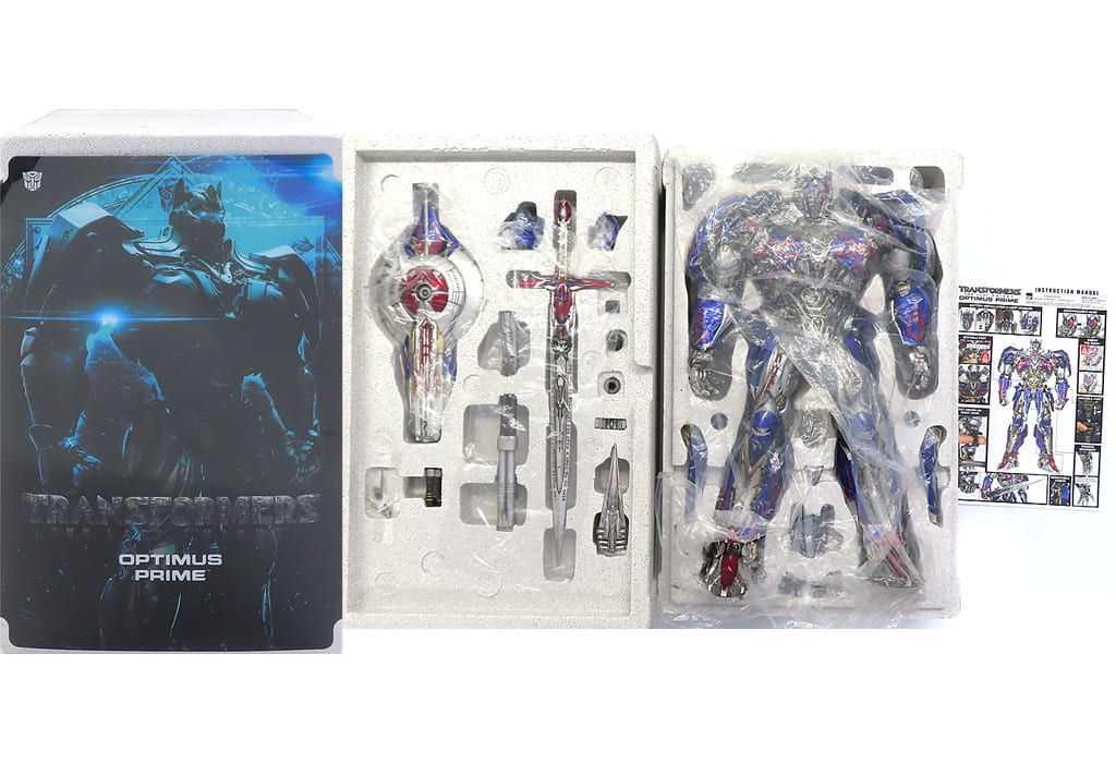 Transformers: The Last Knight Optimus Prime Deluxe Edition Action Figure Figure [USED]