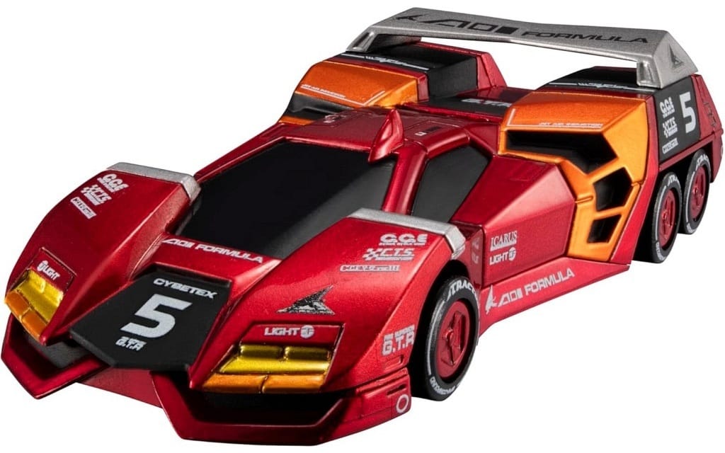 Future GPX Cyber Formula Fire Superion G.T.R Cyber Formula Collection Heritage Edition Figure [USED]