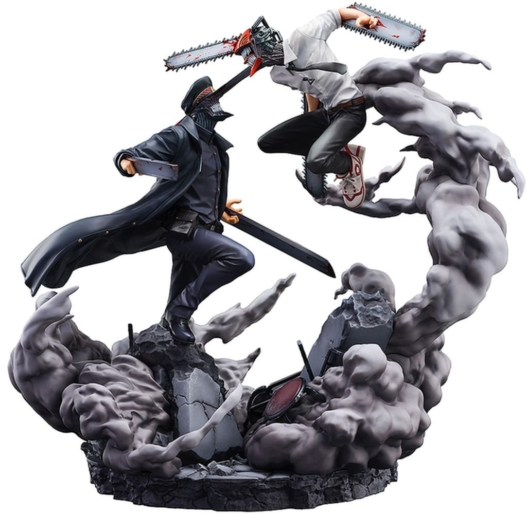 Chainsaw Man Chainsaw Man vs Samurai Sword Super Situation Figure Figure [USED]