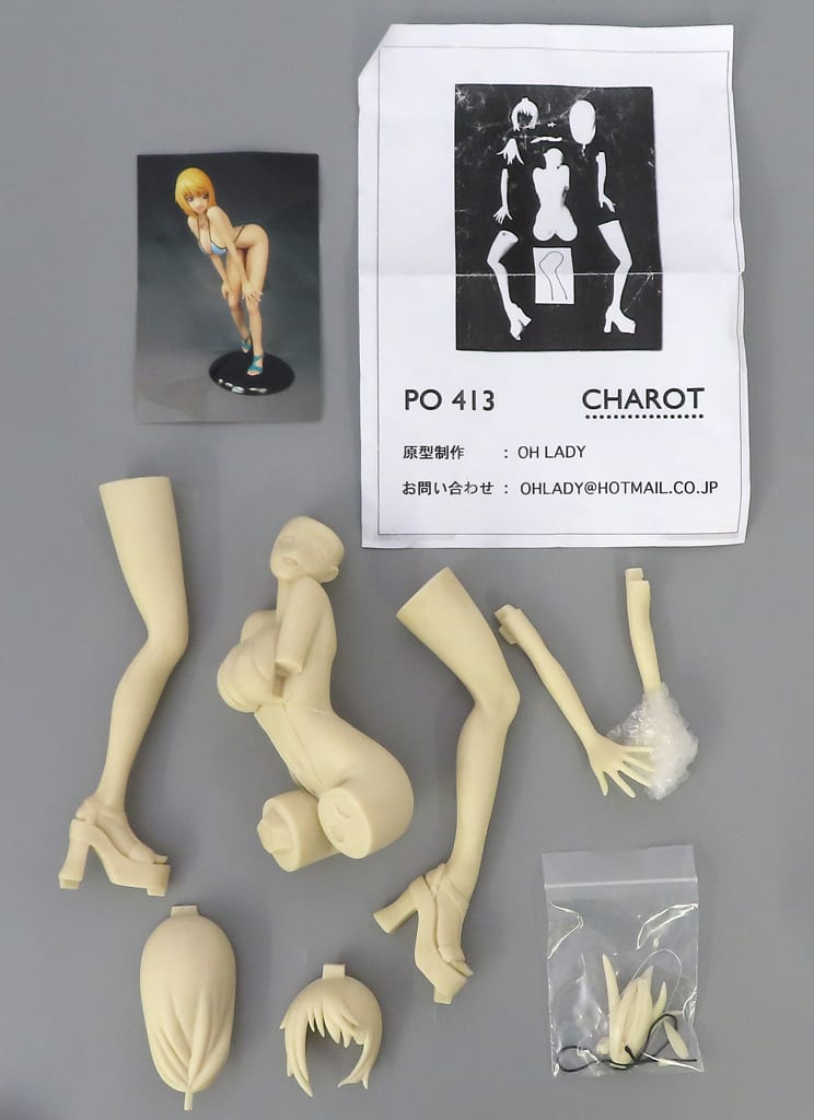 Infinite Stratos Charlotte Dunois Swimsuit Garage Kit Figure [USED]