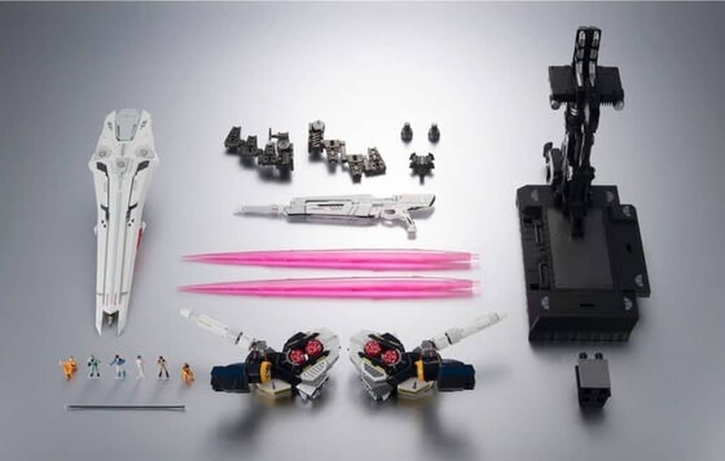 RX-93 Optional Parts for Nu Gundam Mobile Suit Gundam: Char's Counterattack METAL STRUCTURE Dismantling Takumi Machine Armament Enhancement Plan Tamashii Web Limited Parts [USED]