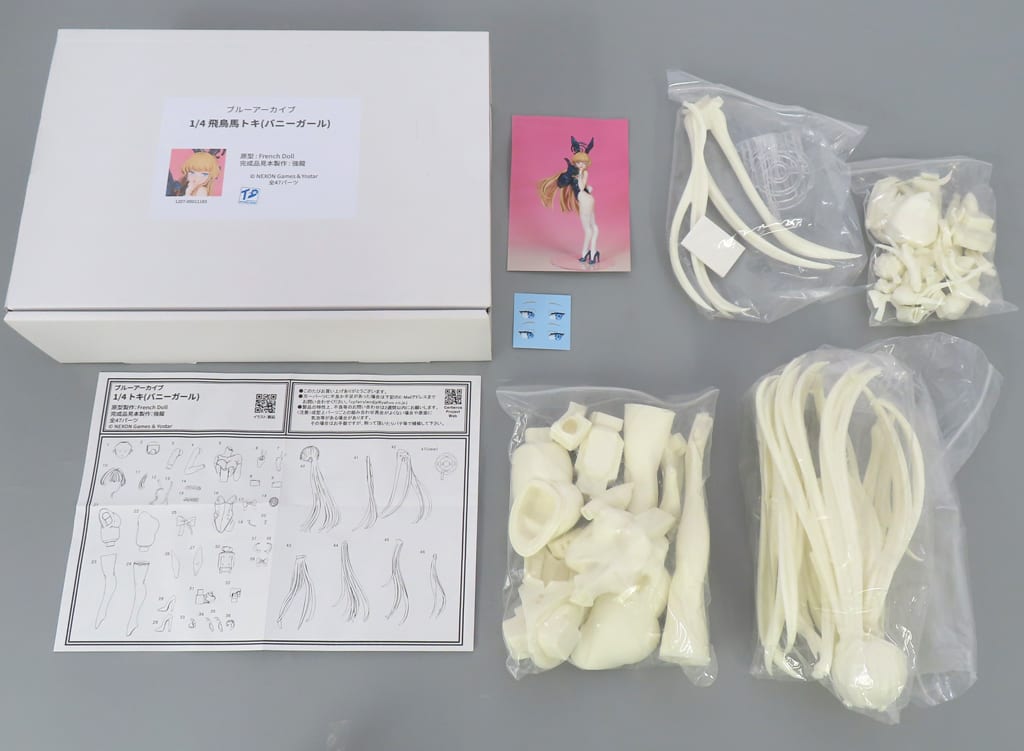 Blue Archive Toki Bunny Girl 1/4 Garage Kit Figure [USED]
