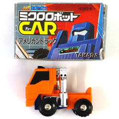 Microman American Truck Microrobot Car Figure [USED]