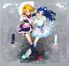 Pretty Cure Cure Black Cure White Lucrea PVC & ABS Painted Finished Product Figure [USED]