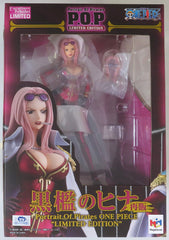 One Piece Black Cage Hina Resale Portrait.Of.Pirates One Piece Limited Edition Megatrea Shop & EC Limited Figure [USED]