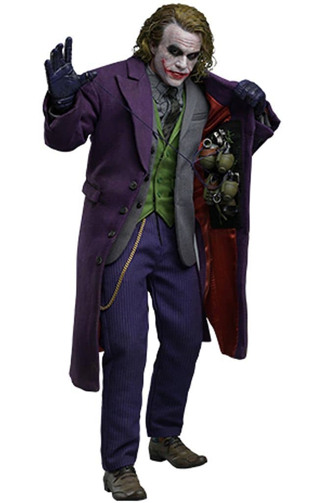 Dark Knight Trilogy Joker Movie Masterpiece DX Artisan 1/6 Action Figure Toy Sapiens Exclusive Figure [USED]