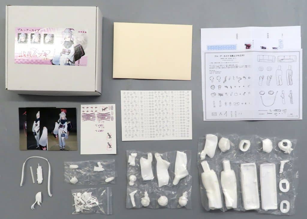 Blue Archive -Blue Archive- Mutsuki Asagi New Year Garage Kit Figure [USED]