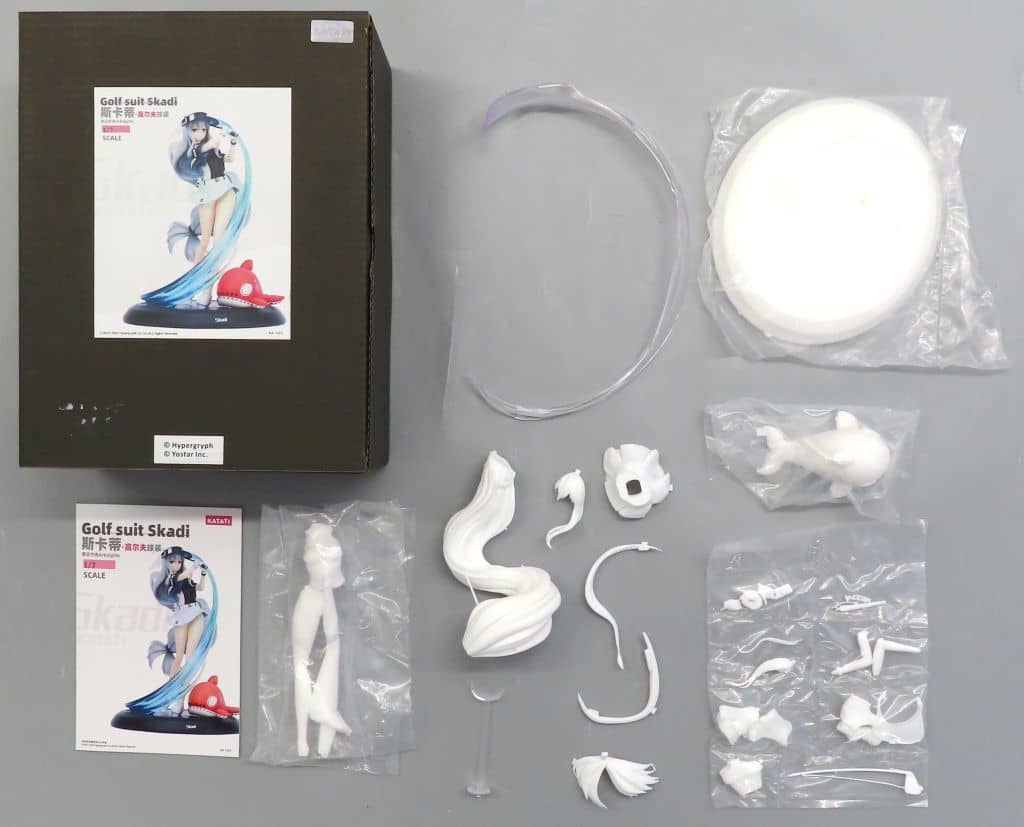 Arknights Golf Suit Skadi Garage Kit 1/7 Figure [USED]