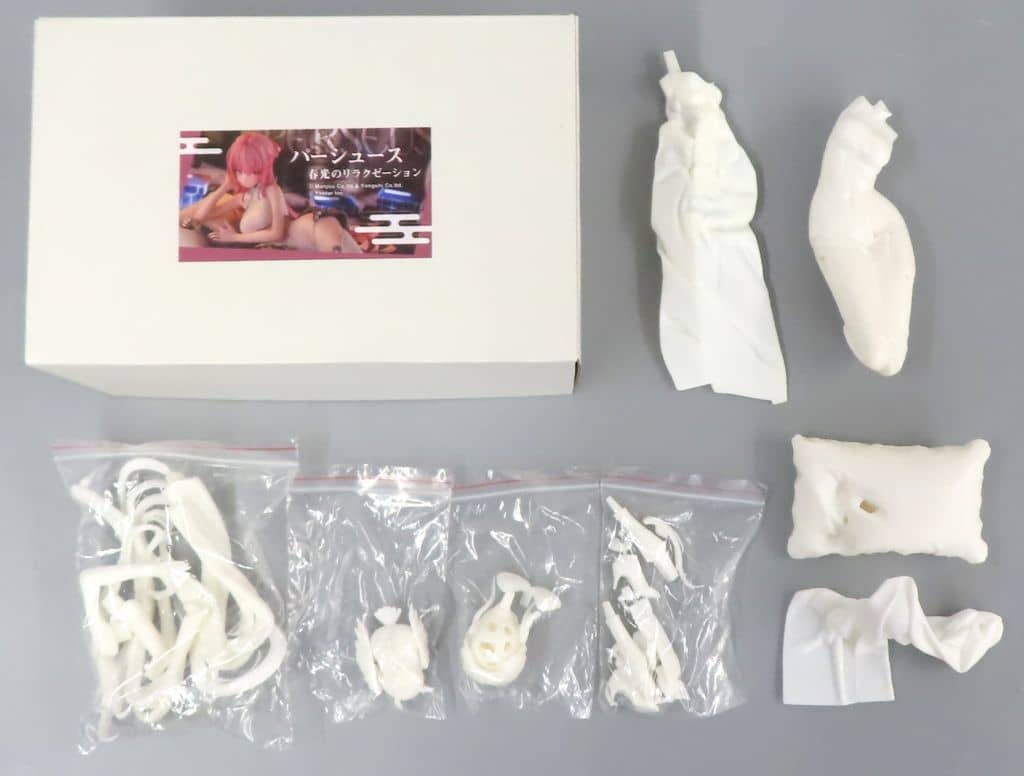 Azur Lane Perseus Spring's Lackadaisical Leisure Garage Kit 1/7 Figure [USED]