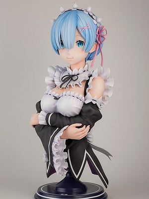 Rem Bust Re:ZERO -Starting Life in Another World- 1/1 Polyresin Painted Finished Product F:NEX Limited Figure [USED]