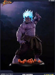 Oni Akuma Kuruoshiki Oni Limited Edition Street Fighter IV 1/4 Ultra Statue Figure [USED]