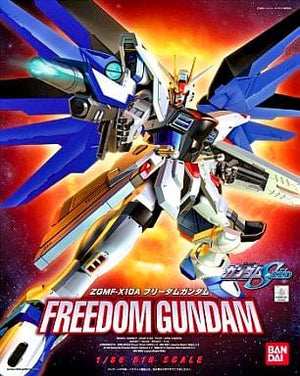 Freedom Gundam ZGMF-X10A Mobile Suit Gundam SEED 1/60 Plastic Model [USED]