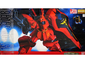 Sotheby MSN-04 with Special Clear Exterior Parts Mobile Suit Gundam: Char's Counterattack MG 1/100 Gunpla 30th Anniversary Special Project Plastic Model [USED]