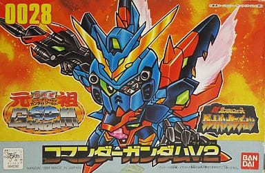 Commander Gundam V2 New Gundam Force Great Pankration Ganso SD Gundam World 0028 Plastic Model [USED]