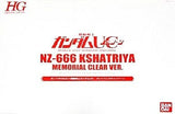 Kshatriya NZ-666 Memorial Clear Ver. Mobile Suit Gundam Unicorn HGUC 1/144 Plastic Model [USED]